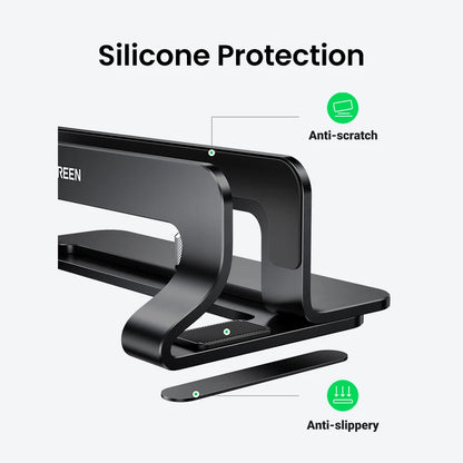 💻📐 UGREEN Vertical Laptop Stand – Αλουμινένια Κάθετη Βάση Laptop & Tablet 🎯