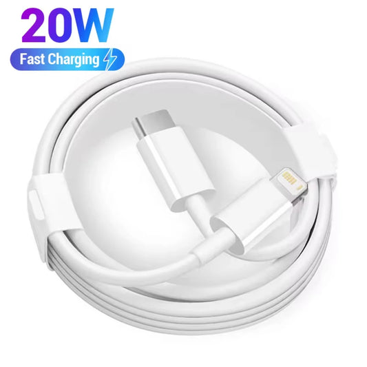 ⚡🔌 20W PD USB-C to Lightning Fast Charger – Ταχύτατο Καλώδιο Φόρτισης & Data Sync 🎯