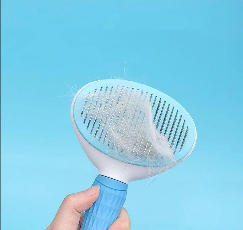 🪮🐶 Pet Hair Brush – Χτένα Καλλωπισμού για Σκύλους & Γάτες με Μακρύ Τρίχωμα 🐱✨ Η απαραίτητη βούρτσα για την καθημερινή φροντίδα των κατοικίδιων σου!