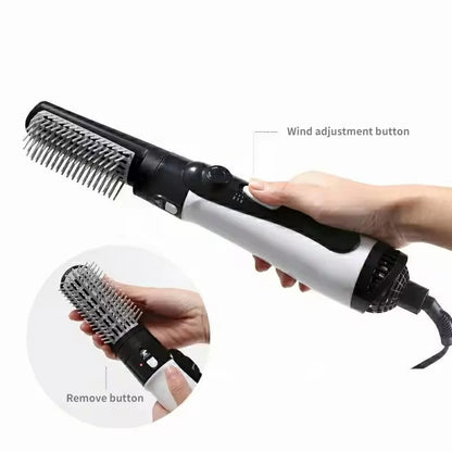 💨✨ Hair Dryer & Hot Air Brush – Επαγγελματικό One-Step Volumizer & Styler ✨💨