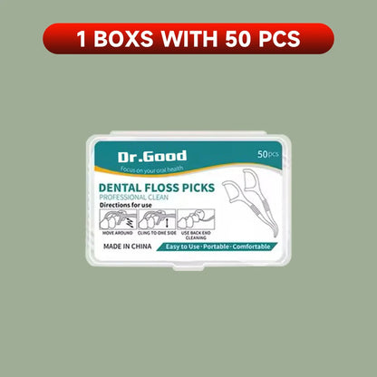 🦷 Dental Floss Sticks – 50/150/300/600/1000 Τεμάχια – Οδοντικό Νήμα Μίας Χρήσης για Στοματική Υγιεινή