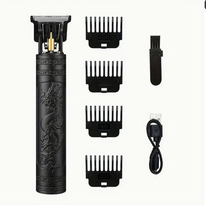 ✂️⚡ Men’s Pro Clipper – Απόλυτο Cordless Trimmer για Μαλλιά & Γένια! ⚡✂️ USB Rechargeable | Professional Hair & Beard Trimmer | Cordless Grooming Kit