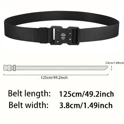 👖🪢 Ανδρική Ζώνη Canvas – Outdoor Multi-Function Casual Belt 🎯 Υψηλής Ποιότητας Ζώνη για Jeans, Σπορ & Καθημερινή Χρήση