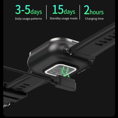 ⌚ CHAONB 2-σε-1 Smart Watch με Ενσωματωμένα Bluetooth Ακουστικά | Καρδιακός Ρυθμός, Κλήσεις, Μουσική & Voice Assistant