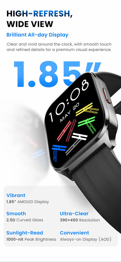 HAYLOU Watch 3 AMOLED Smartwatch με Voice Calling