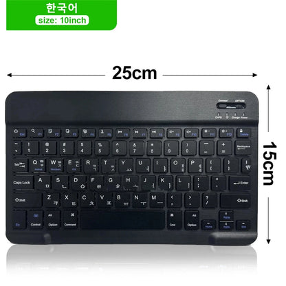 ⌨️🖱️ Bluetooth Wireless Keyboard & Mouse – Συμβατό με iOS, Android, Windows & iPad ✨