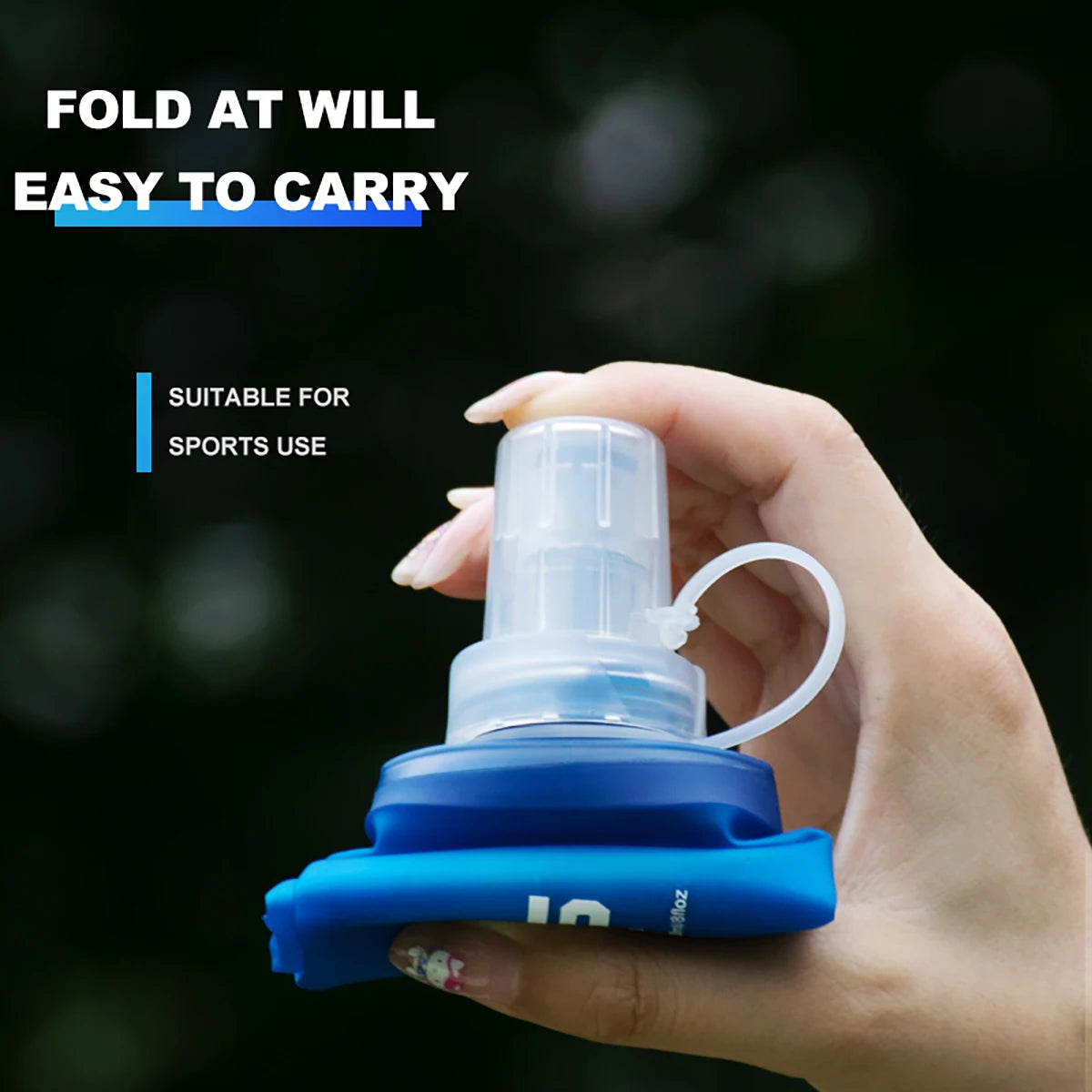 💧 WRELS Outdoor Collapsible Silicone Water Bottle – Πτυσσόμενο Παγούρι 150ml / 250ml / 500ml | Αδιάβροχο, Ανθεκτικό & Ιδανικό για Τρέξιμο, Πεζοπορία & Camping