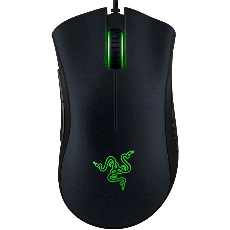 🐍 Razer DeathAdder Essential — Wired Gaming Mouse 6400 DPI • 5 Programmable Buttons • Ergonomic Design • For PC & Laptop ⚡🎮