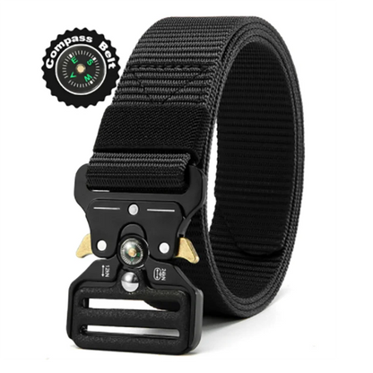 🧭👖 Ανδρική Ζώνη Outdoor με Πυξίδα – Πολυχρηστική & Ανθεκτική