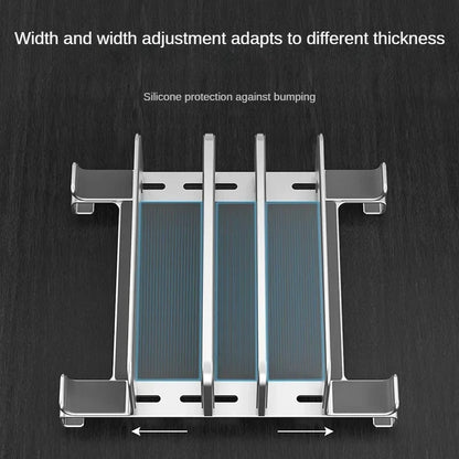 💻📐 New Vertical Laptop Stand 3 σε 1 – Ρυθμιζόμενη Κάθετη Βάση Notebook & MacBook 🎯