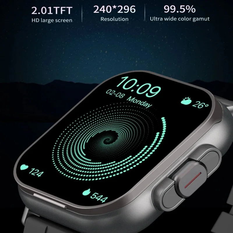 ⌚ CHAONB 2-σε-1 Smart Watch με Ενσωματωμένα Bluetooth Ακουστικά | Καρδιακός Ρυθμός, Κλήσεις, Μουσική & Voice Assistant