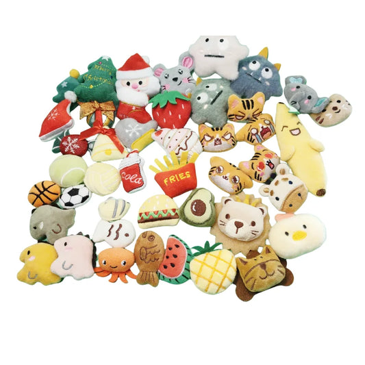 Catnip Toy Set 🐱🧸 | With Catmint 🌿 | Plush Chew Toys for Kittens 😻 | Scented & Teeth Grinding 🦷 | Fun & Relaxation ✅