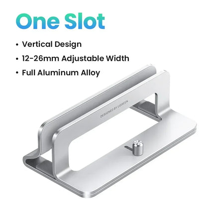 💻📐 UGREEN Vertical Laptop Stand – Αλουμινένια Κάθετη Βάση Laptop & Tablet 🎯