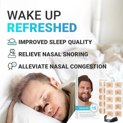 👃✨ Magnetic Nose Strips – Καλύτερη Αναπνοή & Ήσυχος Ύπνος! ✨😴 Anti-Snoring Nose Clip | Breathing Dilator | Sports & Sleep Aid