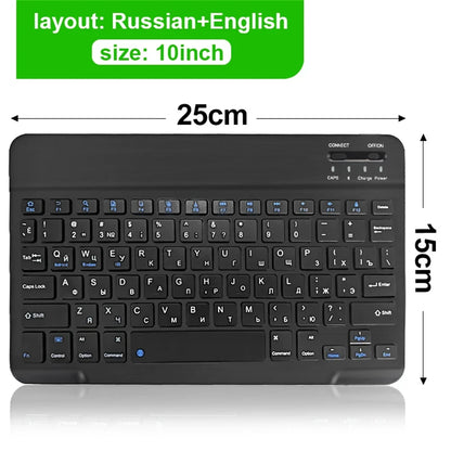 ⌨️🖱️ Bluetooth Wireless Keyboard & Mouse – Συμβατό με iOS, Android, Windows & iPad ✨