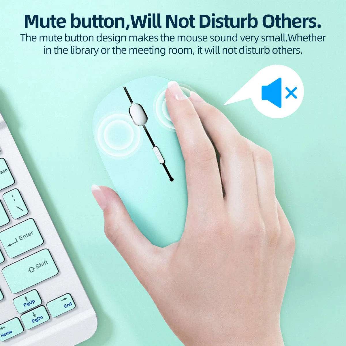 🖱️🔋 Ασύρματο Bluetooth Mouse για Tablet & Laptop – Ιδανικό για φορητές συσκευές με BT σύνδεση!