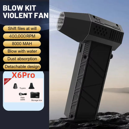 💨⚡ Violent Fan 400000RPM Turbo Jet Blower – Ισχυρό Φορητό Air Blower & Vacuum Cleaner