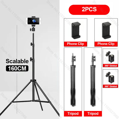 📱🎥 Mobile Phone Live Tripod – Πολυλειτουργικό Στήριγμα για Βίντεο, Selfies & Προβολές