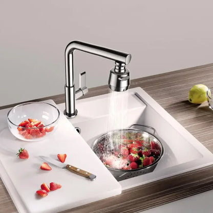🚰 Universal Kitchen Faucet Adapter – 360° Περιστρεφόμενο Φίλτρο Βρύσης με 2/3 Modes