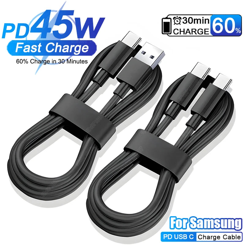 ⚡🔌 QWQ PD 45W USB-C Cable 🚀📱 (5A Fast Charging – Data Transfer)