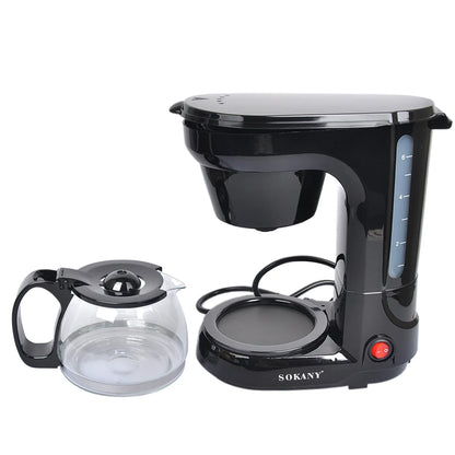 ☕⚡ Electric Drip Coffee Maker – Μικρή, Πρακτική & Οικολογική! ⚡☕  Compact Electric Coffee Maker with Reusable Filter
