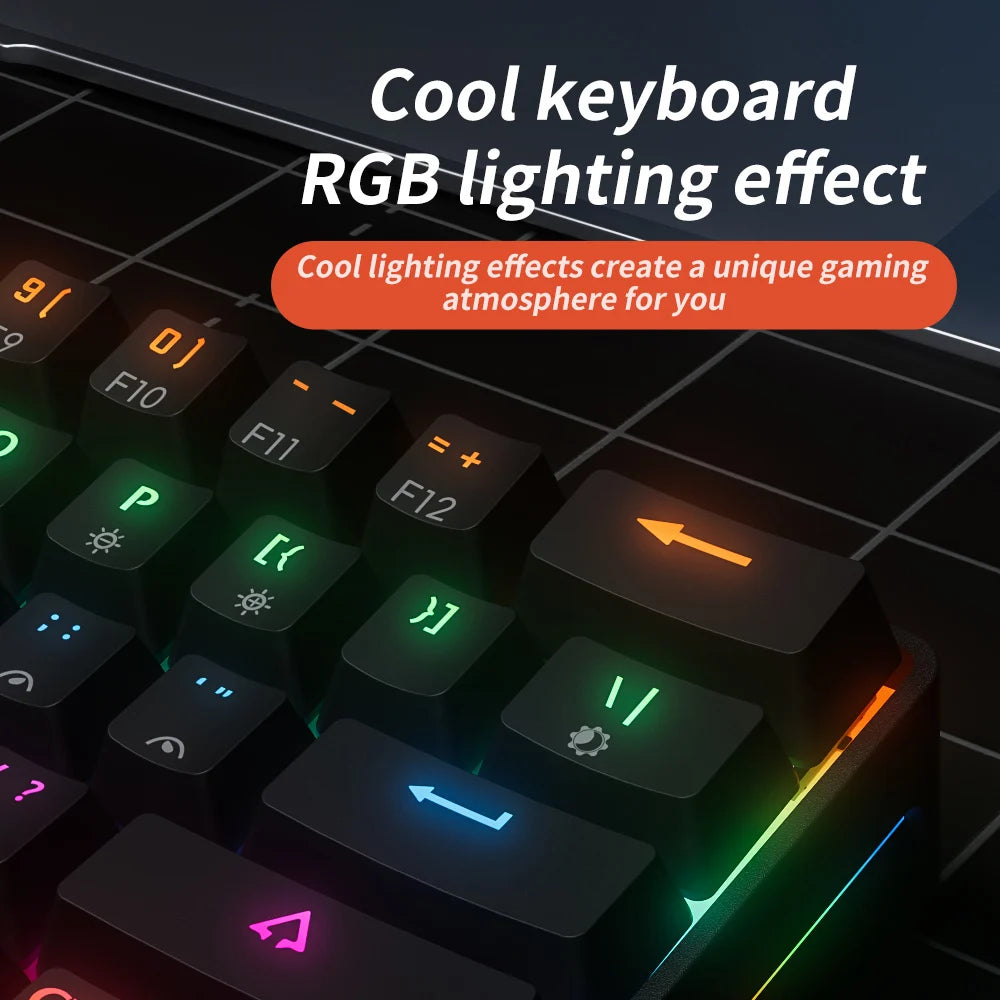 ⌨️ MUCAI MK61 Mechanical Gaming Keyboard 60% • 61 Keys • Red Switches • Hot-Swap • RGB • Detachable Cable • FPS Optimized