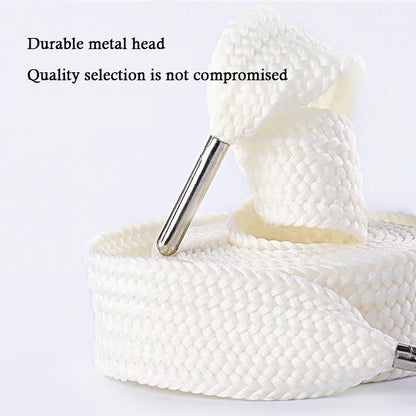 👟✨ Flat Shoelaces 2CM 🚀 (130CM – Classic Sneakers Style)