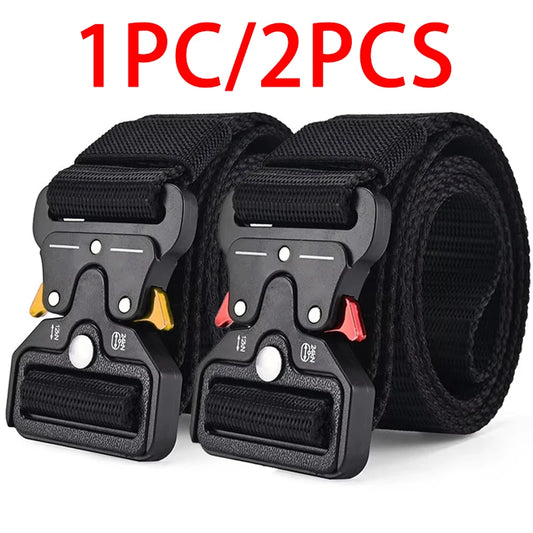 🪖👖 Versatile Men’s Tactical Belt – Durable & Adjustable Design ✨ Για Outdoor Sports, Jeans & Casual Wear (Unisex, 1 ή 2 Τεμάχια)