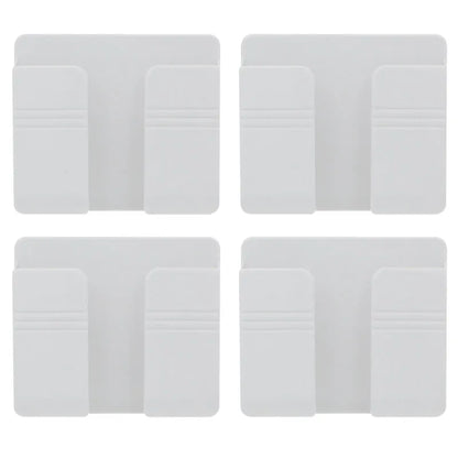 📱 Multifunction Wall Mounted Storage Box – Οργανωτής Χωρίς Τρύπες για Τηλεκοντρόλ, Κινητά & Καλώδια