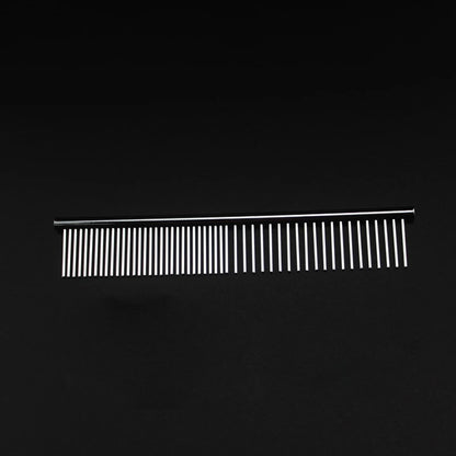 🪮🐕 Stainless Steel Pet Comb – Χτένα Περιποίησης για Μακρύ & Πυκνό Τρίχωμα Σκύλων & Γατών ✂️🐾 Ιδανική για καθημερινό grooming & απομάκρυνση νεκρών τριχών – κατάλληλη για κάθε είδος κατοικιδίου!