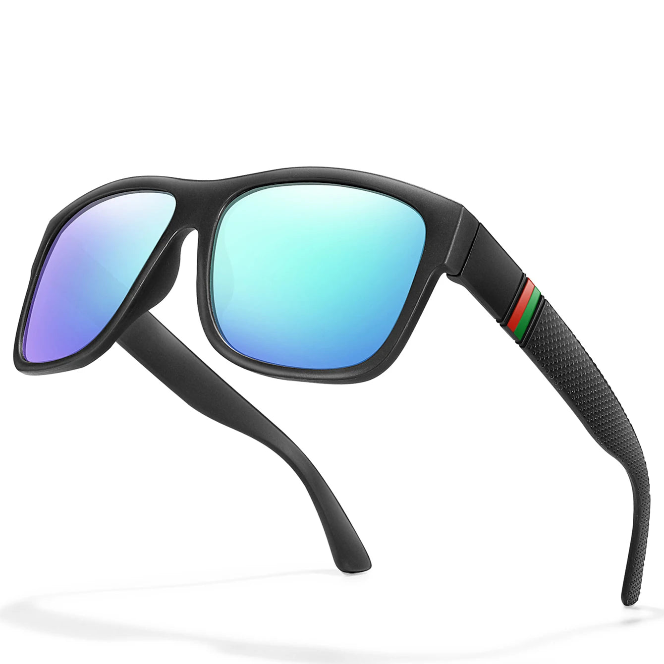 🕶️☀️ Κλασικά Ανδρικά Polarized Γυαλιά Ηλίου – Τετράγωνος Σκελετός, UV400 Προστασία & Vintage Στυλ 🚴‍♂️🎣