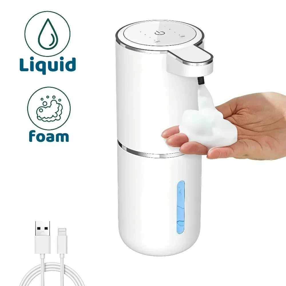 🧼 Automatic Touchless Soap Dispenser – Αυτόματος Dispenser Σαπουνιού με Αισθητήρα Υπερύθρων & USB Φόρτιση