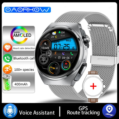 ⌚ DAORKOW GT96 – TWS 2-σε-1 Smart Watch με Ενσωματωμένα Bluetooth Ακουστικά | Κλήσεις, NFC, Παρακολούθηση Υγείας & Μουσική