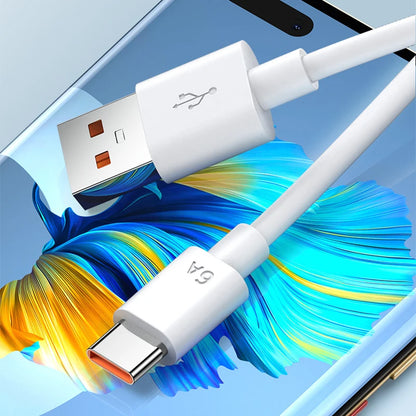 ⚡🔌 NNBILI Σετ 3 Καλώδια USB Type-C – Super Fast Charging 6A 📱 Για Samsung, Huawei, Xiaomi, Redmi