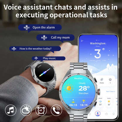 ⌚ LIGE NFC Smart Watch με Ενσωματωμένα Bluetooth Ακουστικά | Κλήσεις, Καρδιακός Ρυθμός, Οξυγόνο, Μουσική & Voice Assistant