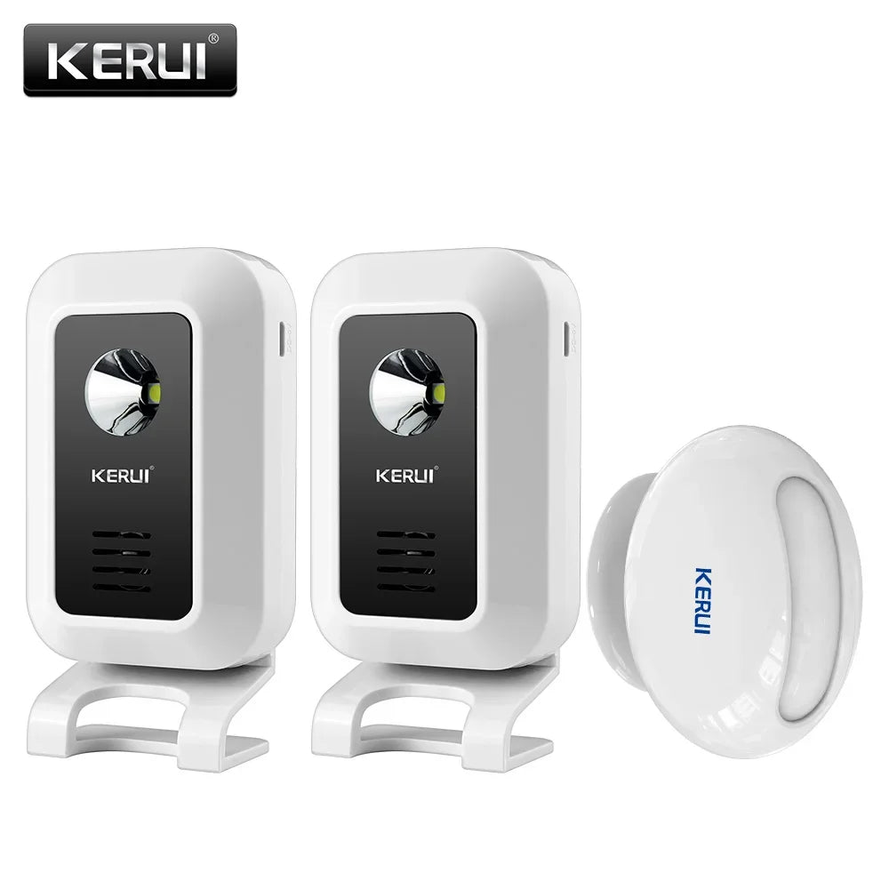 🚪🔔 KERUI M7 Ασύρματο Motion Sensor Doorbell & Alarm 🌙🌟 Κουδούνι Καλωσορίσματος, Συναγερμός & Φωτιστικό Νύχτας