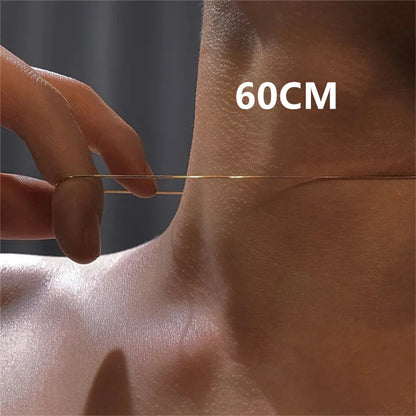 💎 Vintage Χρυσή Αλυσίδα Λαιμού – Stainless Steel Snake Chain Unisex Κολιέ για Party & Fashion Style ✨👩👨