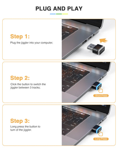 🖱️💻 Seenda DK16 Mouse Jiggler – Keep Your PC Awake & Undetectable! 🛡️ Το έξυπνο gadget που κρατά τον υπολογιστή σου ενεργό χωρίς να σε ανιχνεύει κανένα σύστημα!