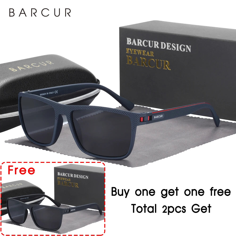 🕶️🌞 BARCUR Polarized Γυαλιά Ηλίου – Ελαφριά TR90 Outdoor Eyewear για Άνδρες & Γυναίκες 🎣✈️