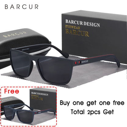 🕶️🌞 BARCUR Polarized Γυαλιά Ηλίου – Ελαφριά TR90 Outdoor Eyewear για Άνδρες & Γυναίκες 🎣✈️