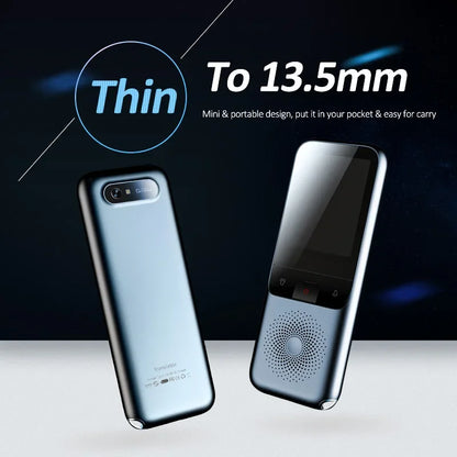 🌍 T11 Portable Audio Translator – 138 Γλώσσες, Online & Offline, AI Voice & Photo Translation