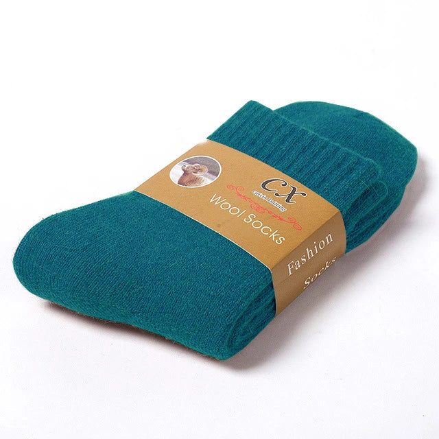 🧦Χειμερινές Κάλτσες Merino Wool – Extra Παχιές & Ζεστές για Άνδρες & Γυναίκες ❄️🔥