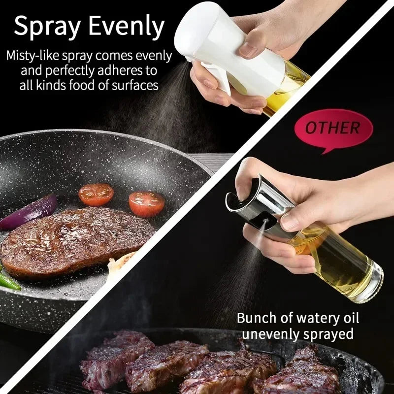 🫒✨ Spray Oil Dispenser – Ψεκαστήρι Λαδιού για Μαγειρική, BBQ & Baking 🍳