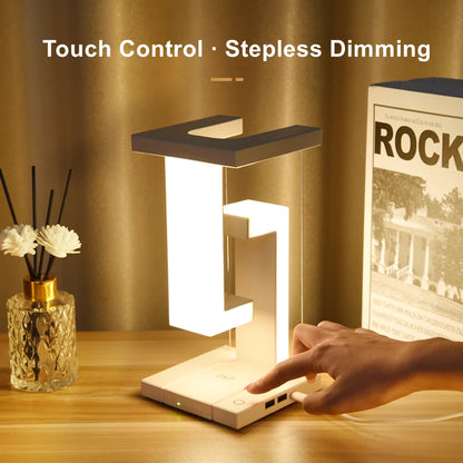 💡✨ Novelty Floating Lamp με 10W Detachable Wireless Charger