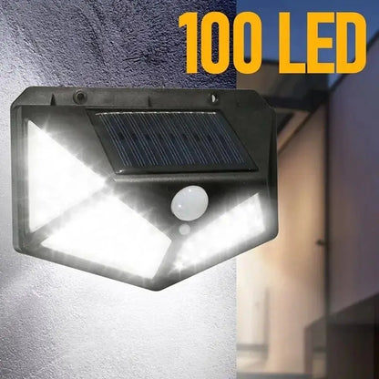 🌞 1/2/4/6τμχ Ηλιακά Φωτιστικά Τοίχου με 100 LED & Αισθητήρα Κίνησης PIR – Εξωτερικά Φωτοβολταϊκά Φώτα Κήπου 💡✨