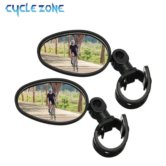 🚴‍♂️🔍 Σετ 2 Καθρέφτες Ποδηλάτου – 360° Ρυθμιζόμενοι, Περιστρεφόμενοι & Ανθεκτικοί για MTB & Road Bike 🚦