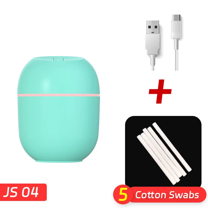 💧🌬️ Mini Φορητός Υγραντήρας Νερού – Σταγόνα Νερού USB, Αθόρυβος & Αυτόματη Προστασία ⚡🏠