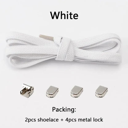 👟✨ No Tie Elastic Shoelaces – Ελαστικά Κορδόνια Χωρίς Δέσιμο για Παιδιά & Ενήλικες 🚀