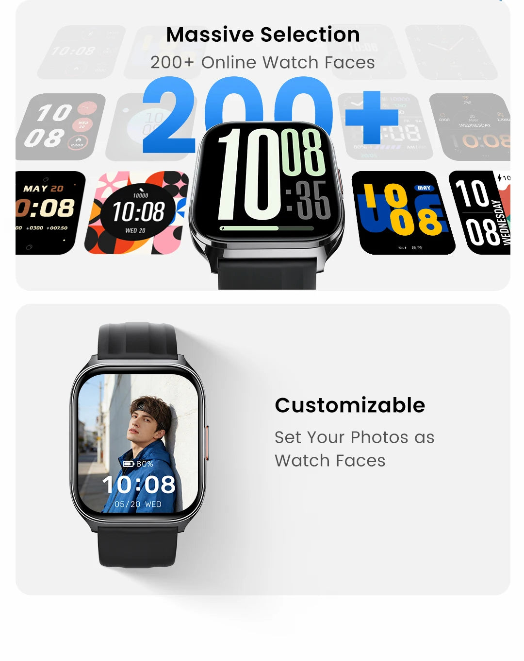 HAYLOU Watch 3 AMOLED Smartwatch με Voice Calling