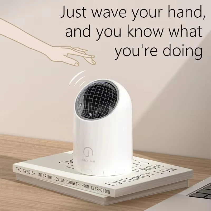 🗑️✨ 2L Desktop Induction Trash Can – Αυτόματος Κάδος με Αισθητήρα Κίνησης